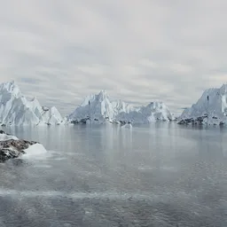 The path through arctic sea