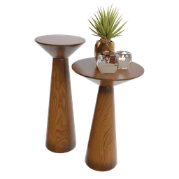 Meyer Wooden Drink Tables