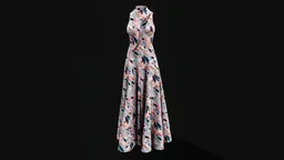 Elegant Floral Dress