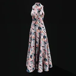 Elegant Floral Dress