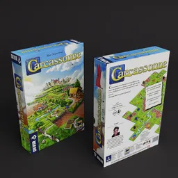 Carcassonne Board Game Box