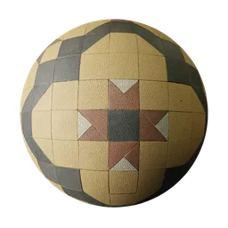 Geometric Mosaic tile