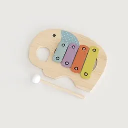 Little Tribe Elephant Xylophone Kids Toy