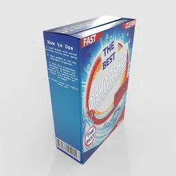 Dishwasher Detergent Powder Box