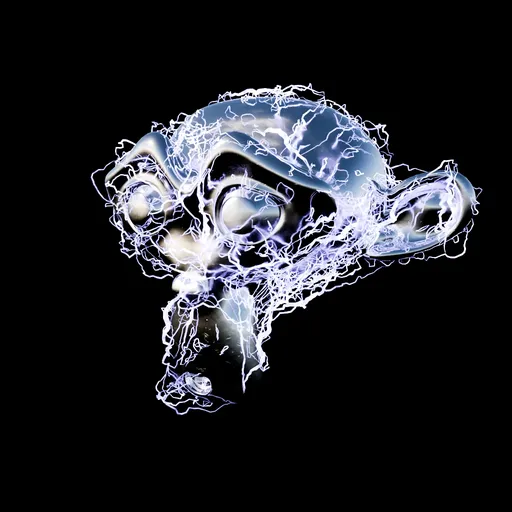Electrified Monkey (Incl. Geometry Nodes Modifier)