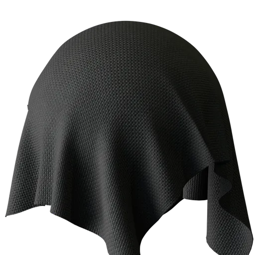 Black Checkered Fabric