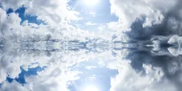 Infinite Real Sky - Sunny  Clouds Day