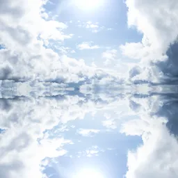 Infinite Real Sky - Sunny  Clouds Day