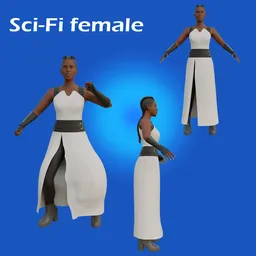 Sci fi female