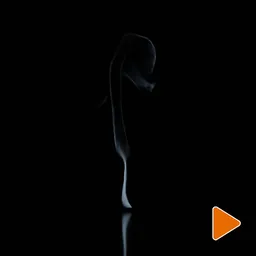 Chaotic Candle Smoke Animated
