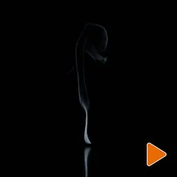 Chaotic Candle Smoke Animated
