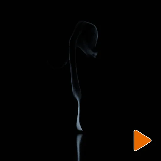Chaotic Candle Smoke Animated