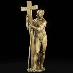 Brass Risen Christ