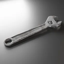 "High quality 3D Wrench model with PBR textures created using Blender 3D and Substance painter. Perfect for industrial and utility projects, suitable for close up shots. Includes 6 objects and 20,575 faces."