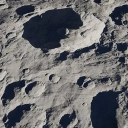 Moon Surfacae Terrain