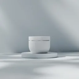 Minimal Cream Jar Mockup