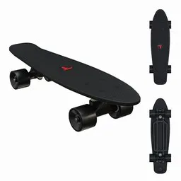 Skateboard Mini Traxart Black
