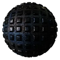 Metal Floor Plate Dark