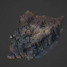 Rock Coast Shore Photoscan