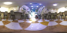 Modern Café Interior HDRI