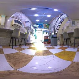 Modern Café Interior HDRI