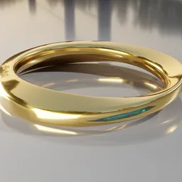 Blue Sapphire gold platted ring