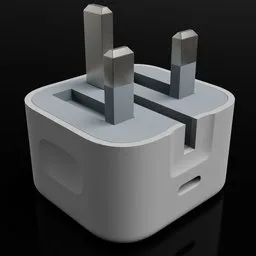 Apple Charger (rigged)