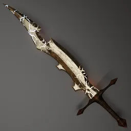 Storm-Veined Brutal Sword