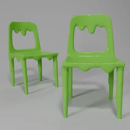 Drippy Chair Green