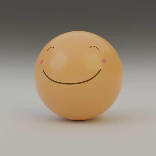 BlenderKit | Download the FREE Smiling face with Smiling eyes model