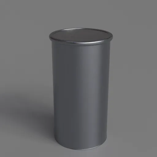 Round tin can