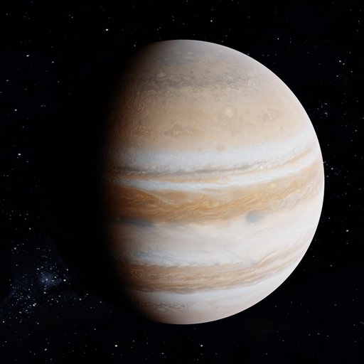 Jupiter | FREE Planet models | BlenderKit