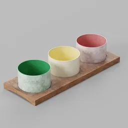 Decorative Container Tray