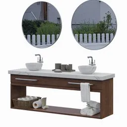 Modern Bathroom Set