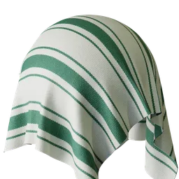 Stripe Green Flat
