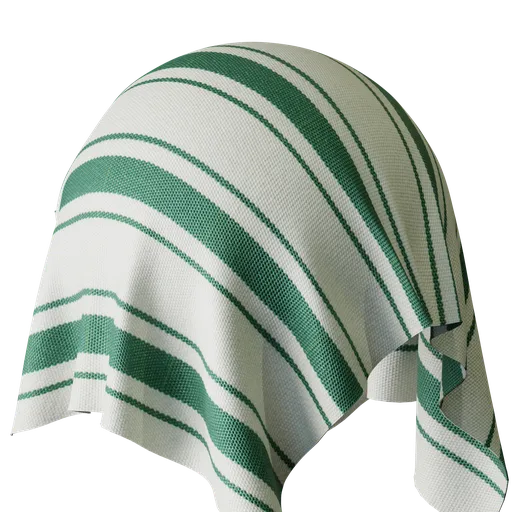 Stripe Green Flat