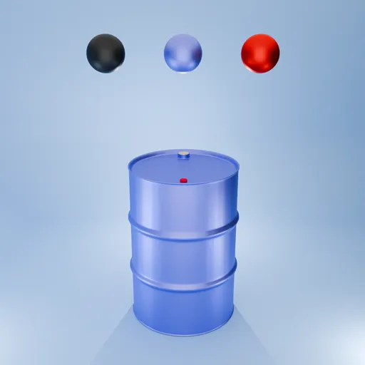 Metal Barrel – 55 Gallon Drum