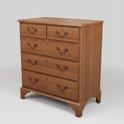 Mahagony Antique Chest Of Drawers