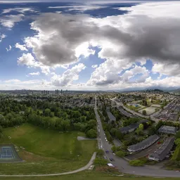 Cloudy Daytime City Park