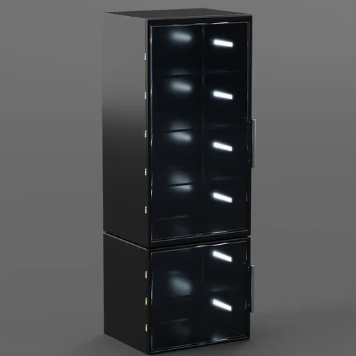Modern Plastic Display Cabinet