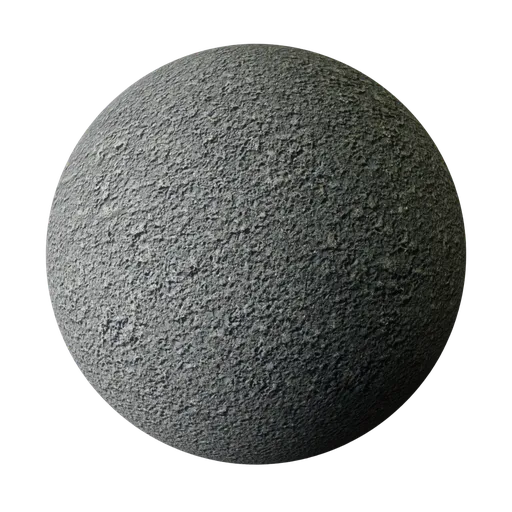 High-resolution PBR old asphalt texture suitable for Blender 3D and other 3D applications.