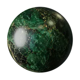 Emerald Gold Marble