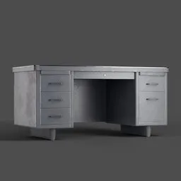 Metal Desk