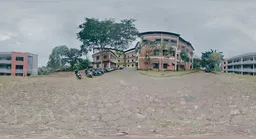Campus Block Courtyard