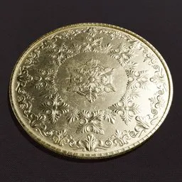 Coin Gold Ornamental