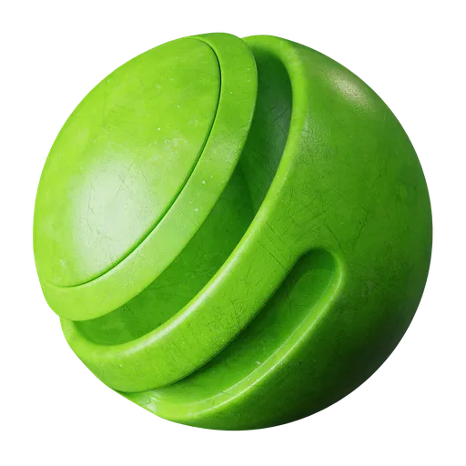 Green old metal
