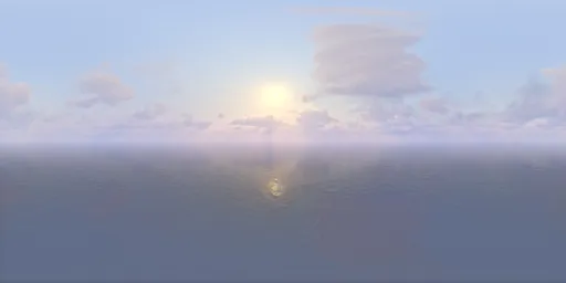 Open morning sky