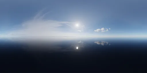 Sunny Cloudy Daytime Nature
