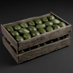 MK-Wooden Veggie & Fruit Crate-012