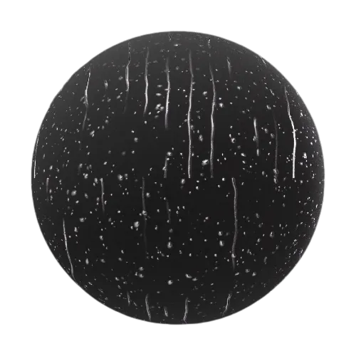 Realistic Procedural Rain PBR material for Blender 3D, with customizable shader mixing via node group.